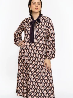 YOEK Damen Kleid in mehrfarbig