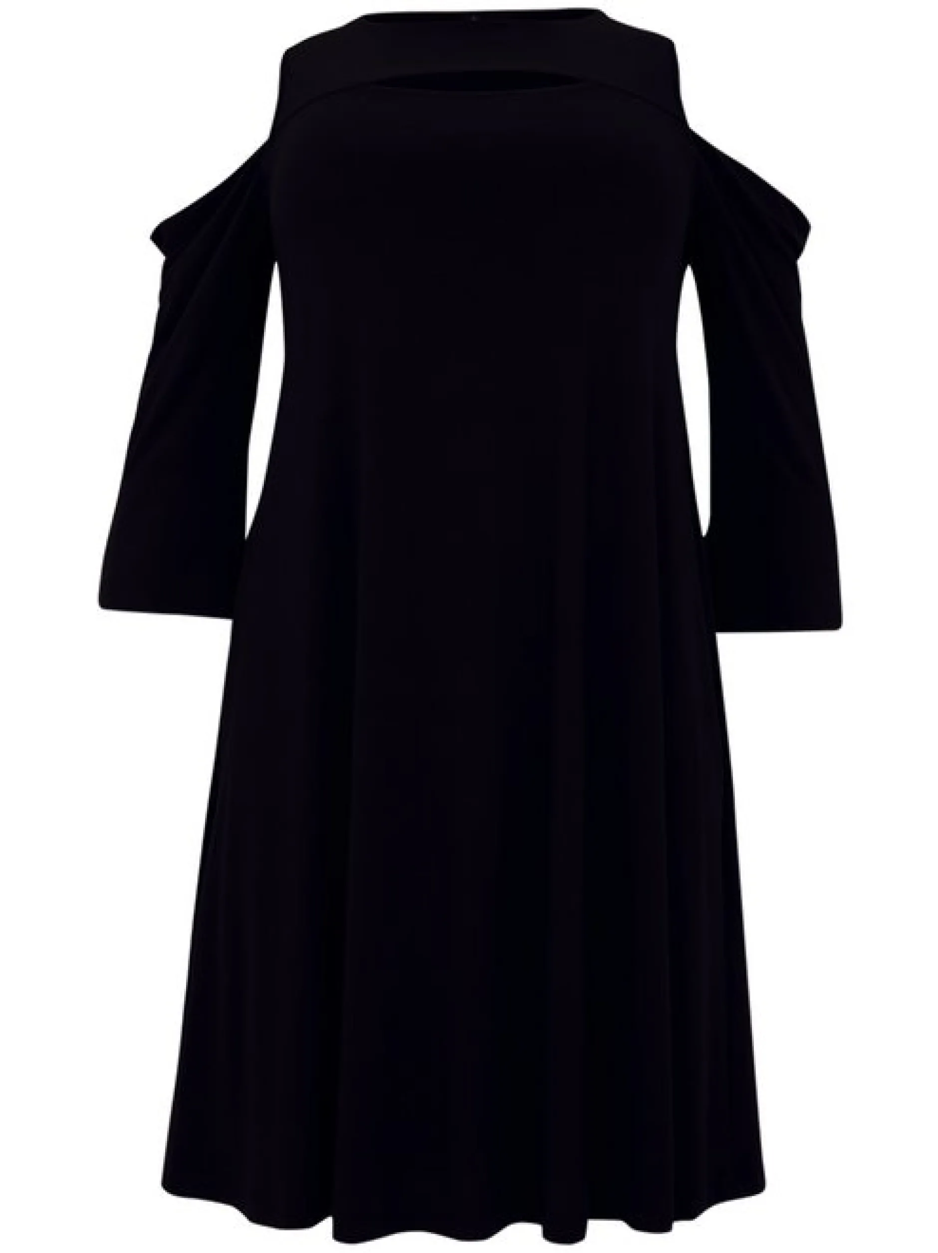 YOEK Damen Kleid in schwarz