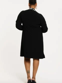 YOEK Damen Kleid in schwarz