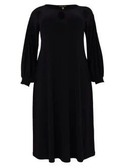 YOEK Damen Kleid in schwarz