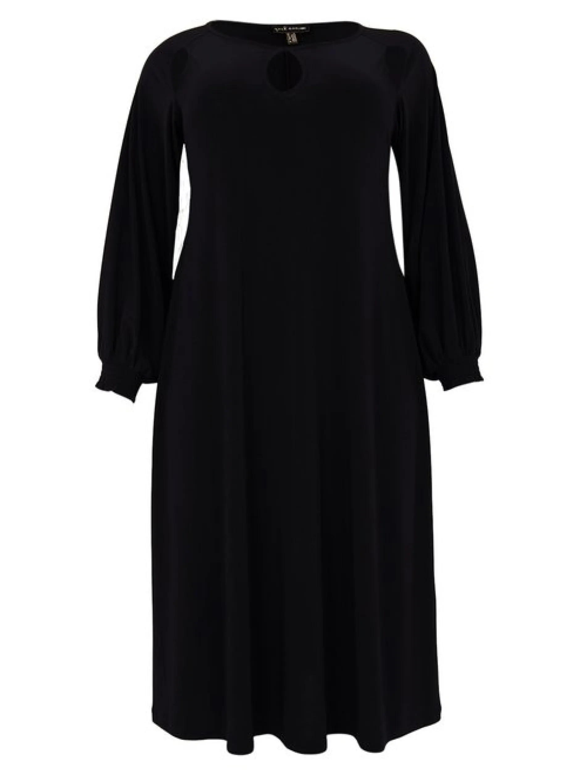 YOEK Damen Kleid in schwarz