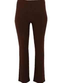 YOEK Damen Leggings in braun