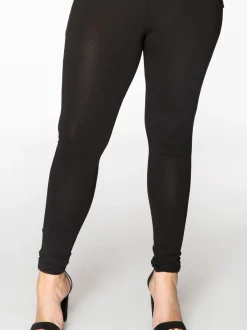 YOEK Damen Leggings in schwarz
