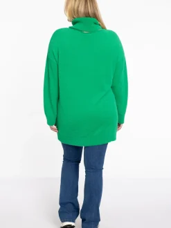 YOEK Damen Pullover in grün