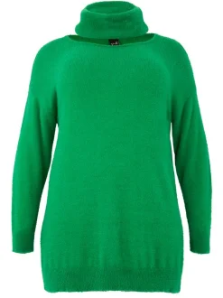 YOEK Damen Pullover in grün