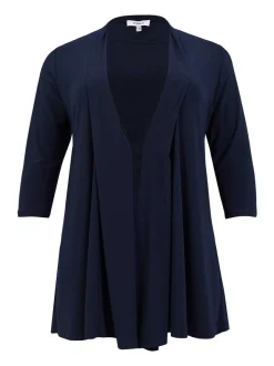 YOEK Damen Strickjacke in blau