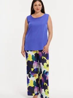 YOEK Damen Top in blau