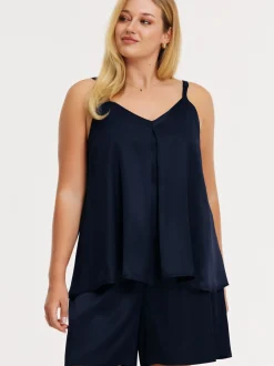 YOEK Damen Top in blau