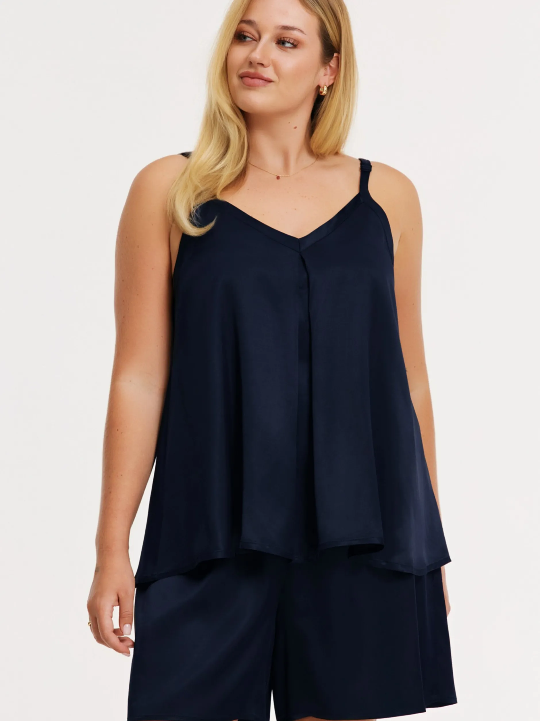 YOEK Damen Top in blau
