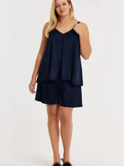 YOEK Damen Top in blau