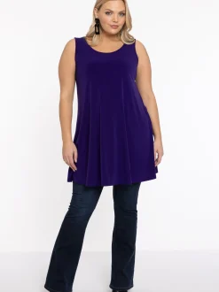 YOEK Damen Top in lila