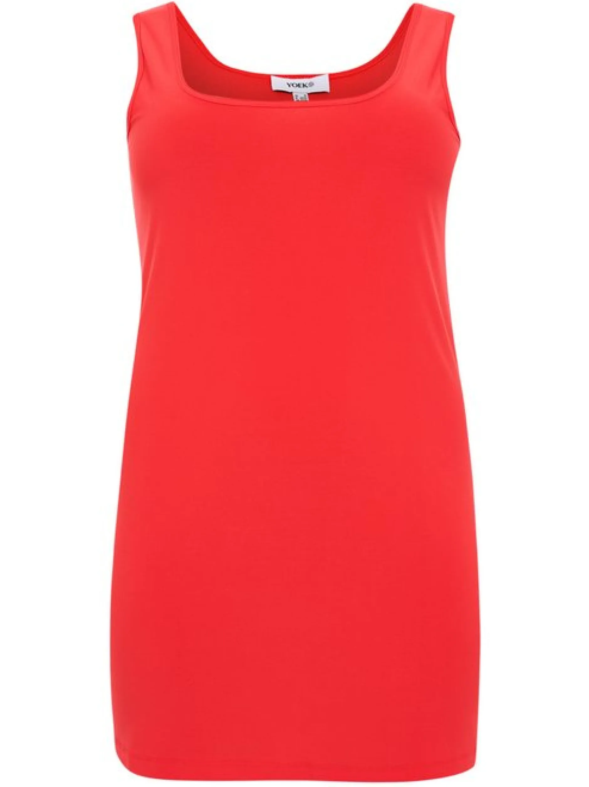 YOEK Damen Top in rot