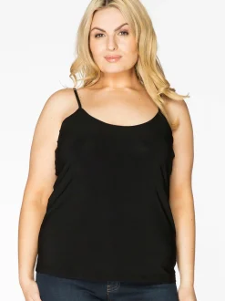 YOEK Damen Top in schwarz