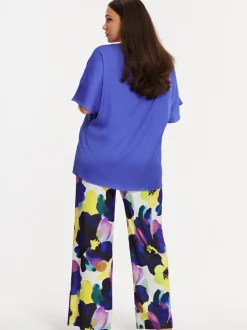 YOEK Damen T-shirt in blau