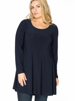 YOEK Damen T-Shirt in blau