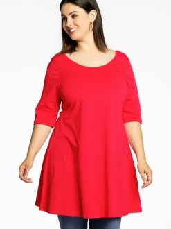 YOEK Damen T-Shirt in rot