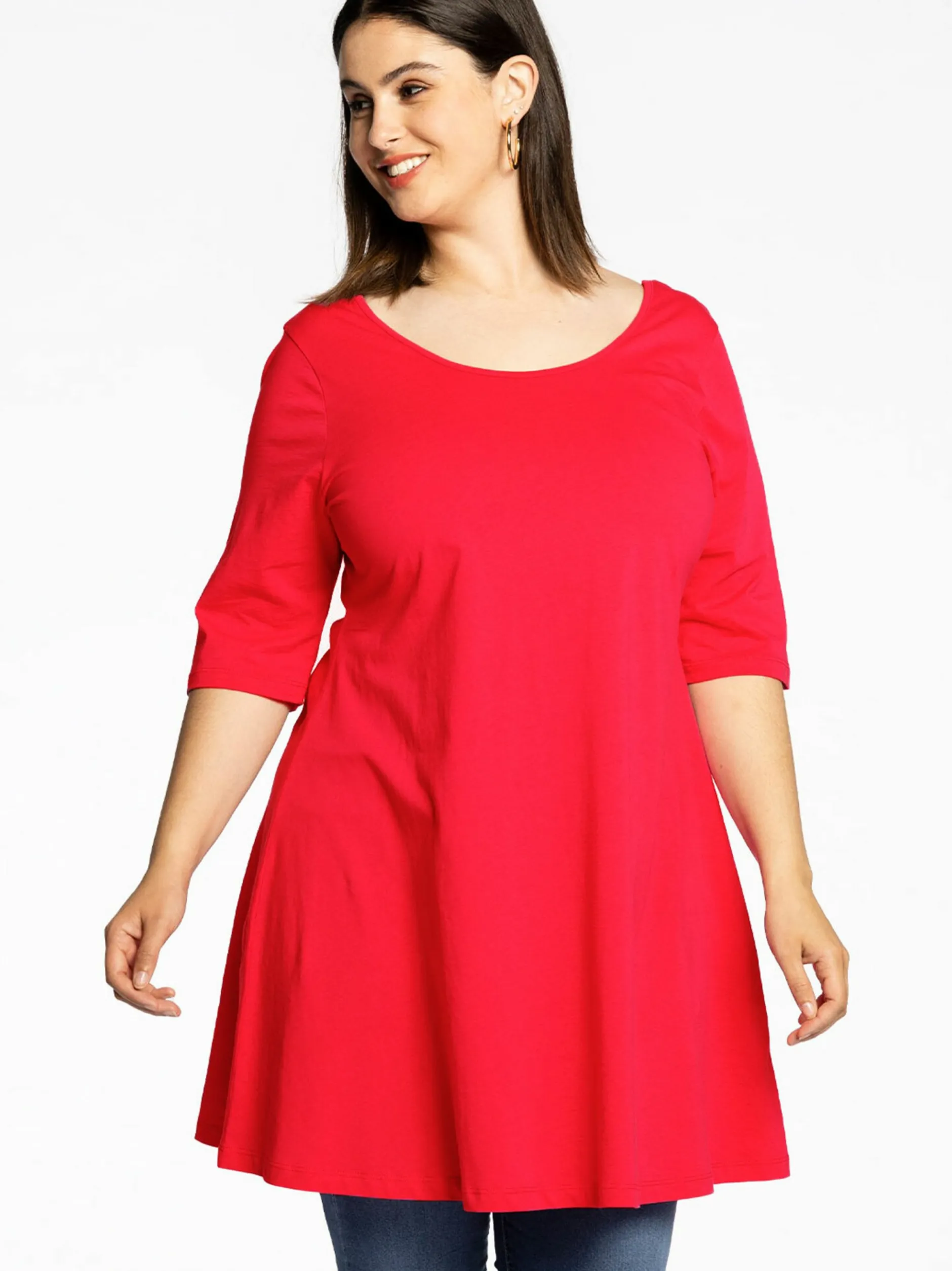 YOEK Damen T-Shirt in rot