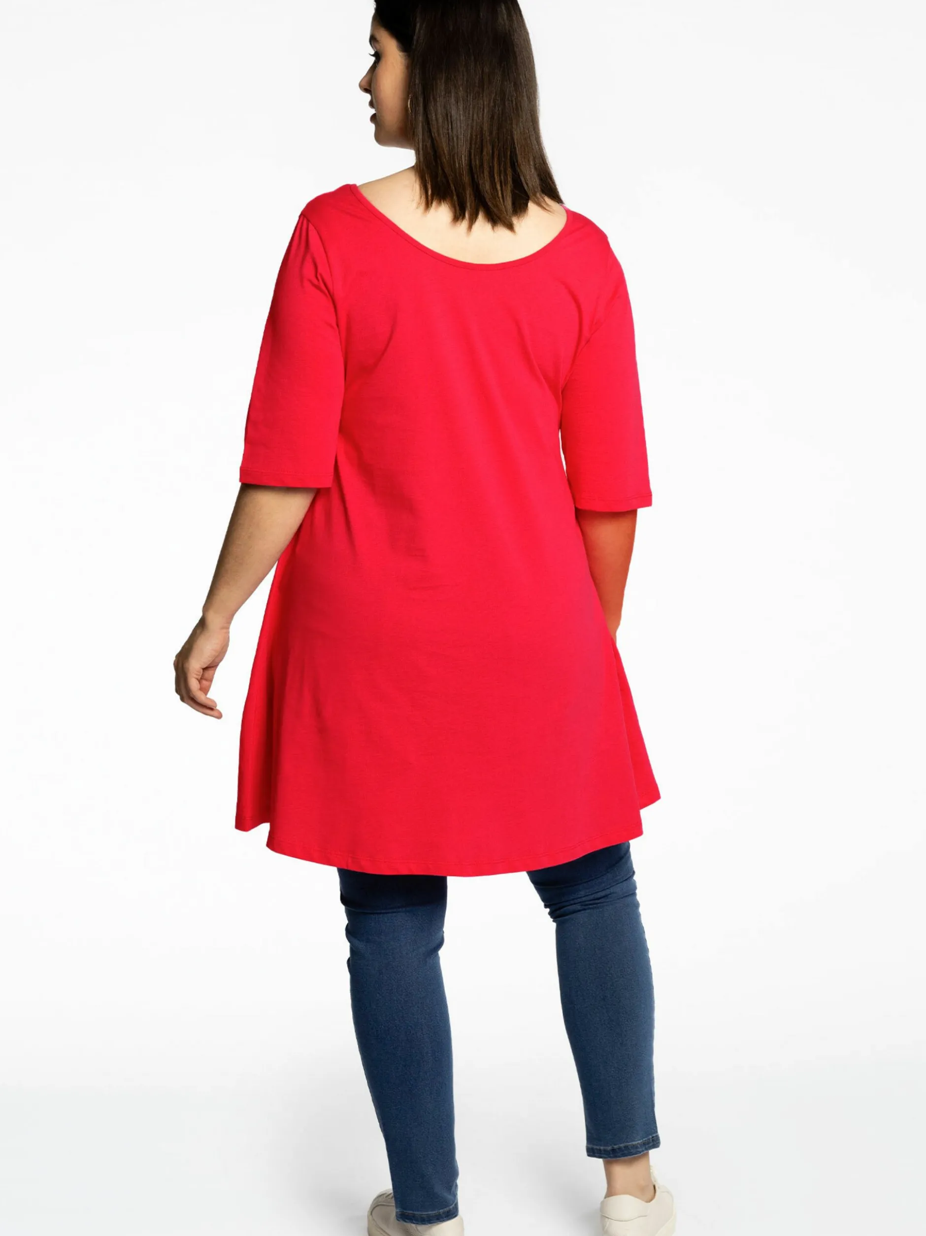 YOEK Damen T-Shirt in rot