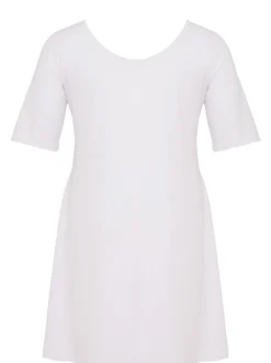YOEK Damen T-Shirt in weiß