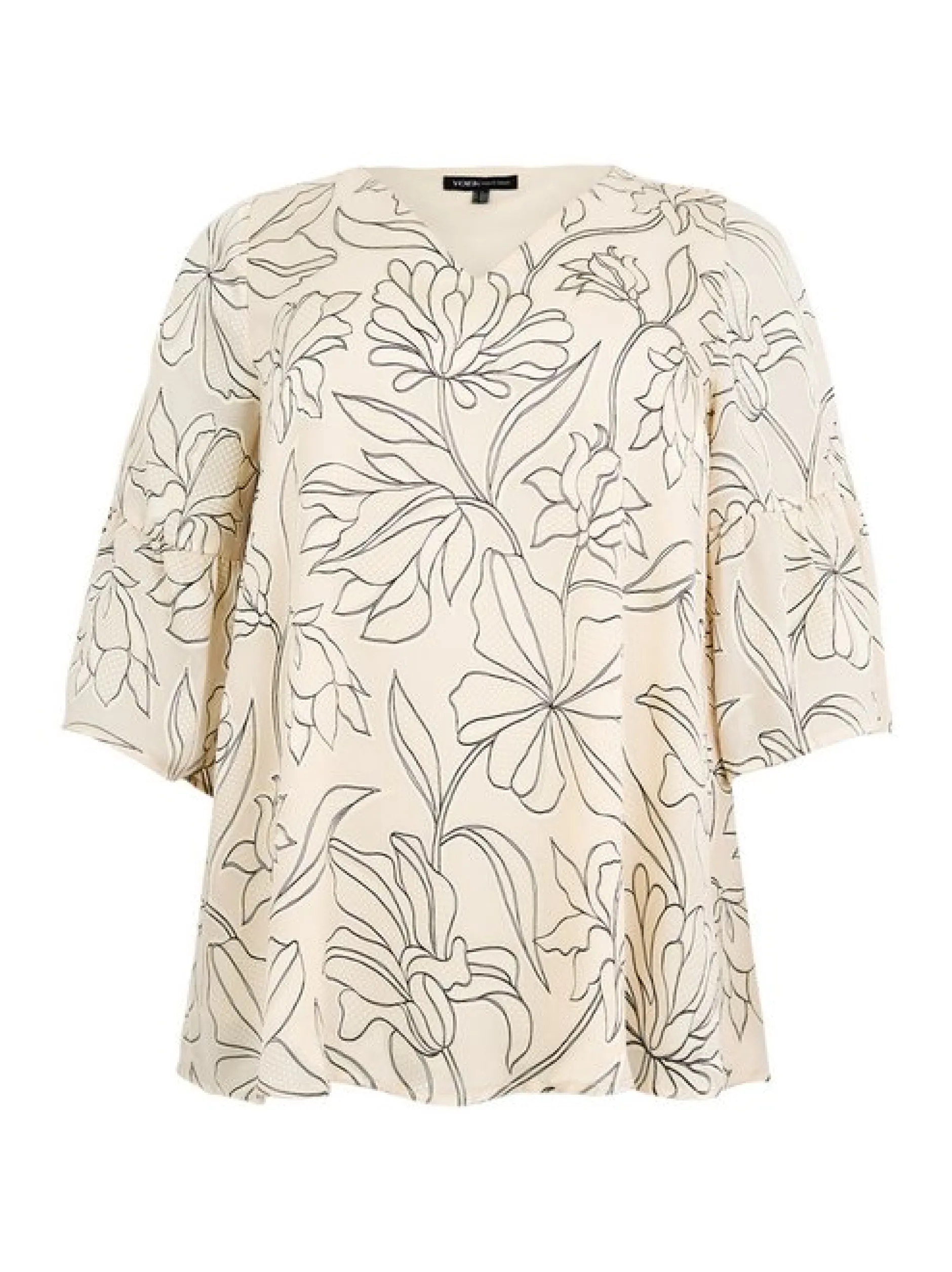 YOEK Damen Tunika in beige