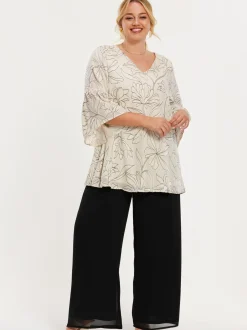 YOEK Damen Tunika in beige