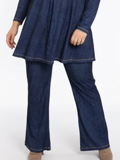 YOEK Damen Tunika in denim