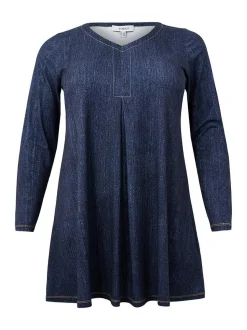 YOEK Damen Tunika in denim