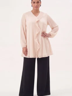 YOEK Damen Tunika in rosa