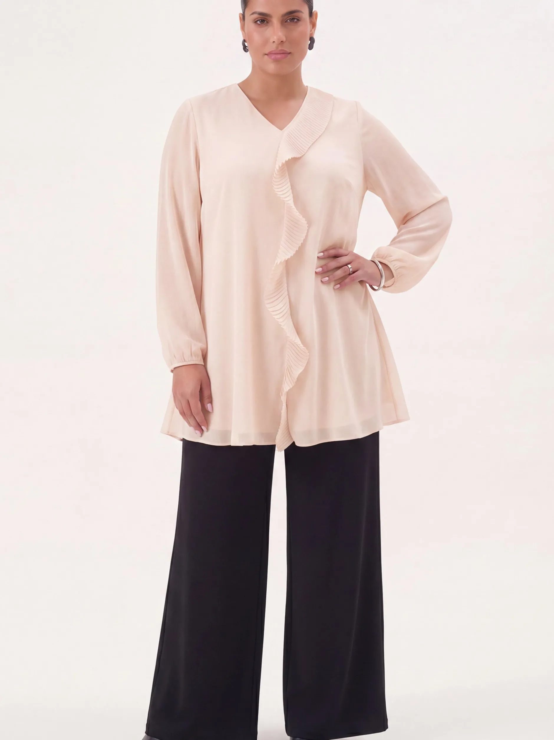 YOEK Damen Tunika in rosa