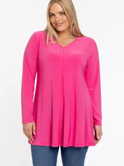YOEK Damen Tunika in rosa