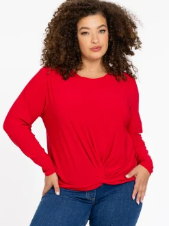 YOEK Damen Tunika in rot