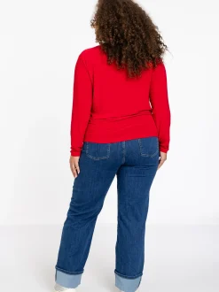 YOEK Damen Tunika in rot