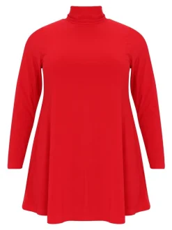YOEK Damen Tunika in rot