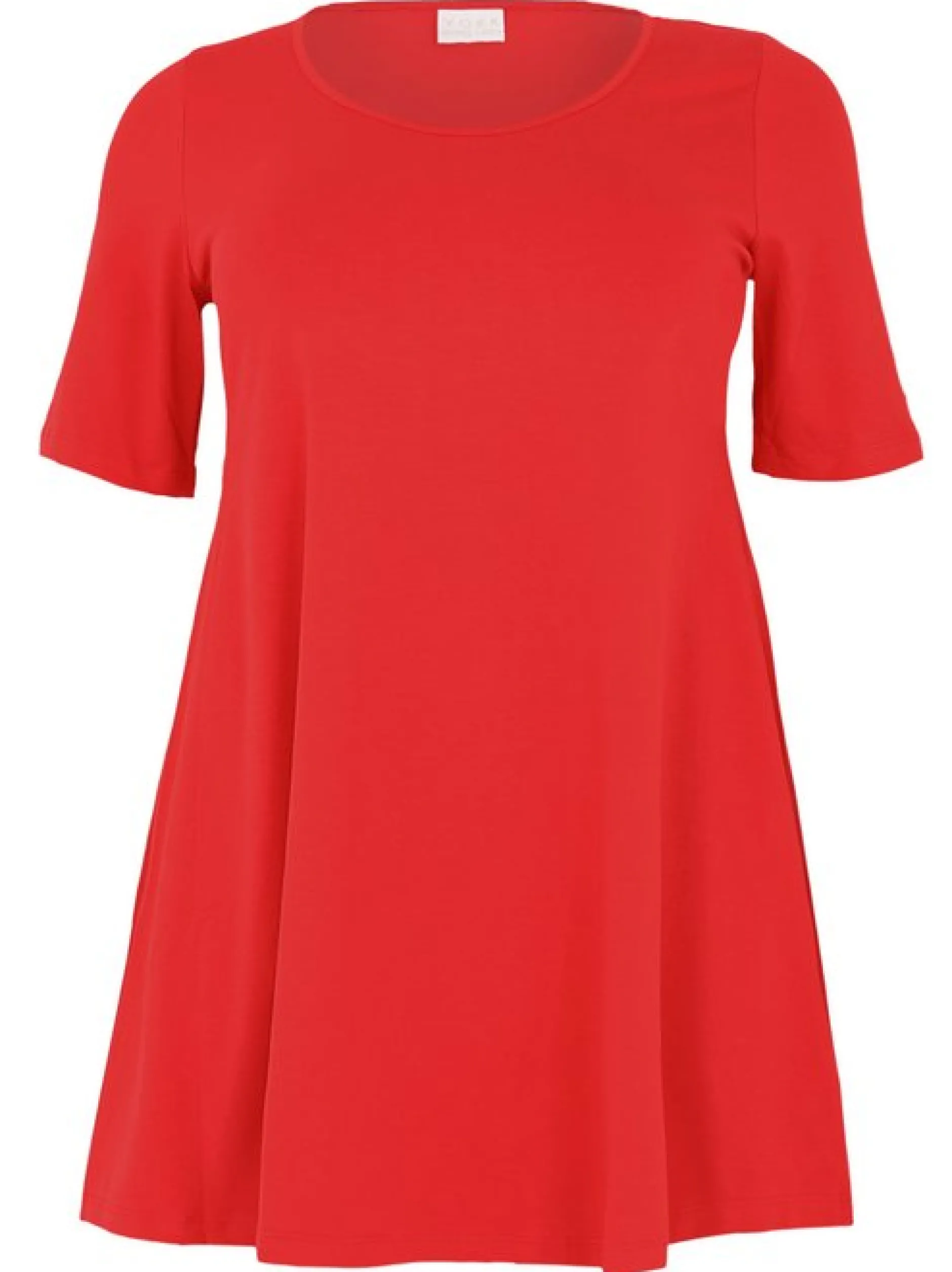 YOEK Damen Tunika in rot
