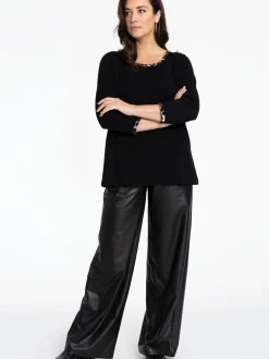 YOEK Damen Tunika in schwarz
