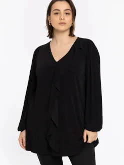 YOEK Damen Tunika in schwarz