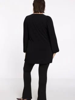 YOEK Damen Tunika in schwarz