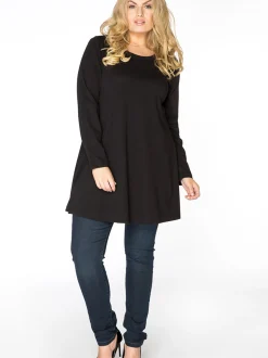 YOEK Damen Tunika in schwarz