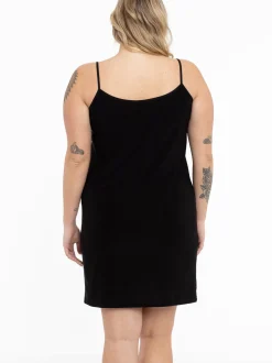 YOEK Damen Unterkleid in schwarz