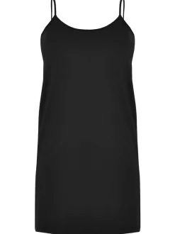 YOEK Damen Unterkleid in schwarz