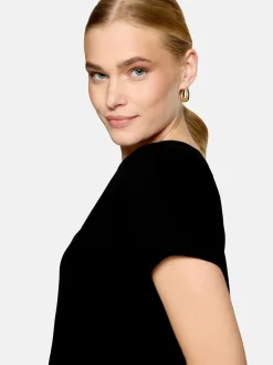 zero Damen Blusenshirt in schwarz
