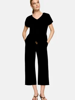 zero Damen Hose in schwarz