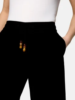 zero Damen Hose in schwarz