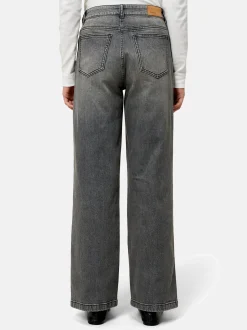 zero Damen Jeans in schwarz denim