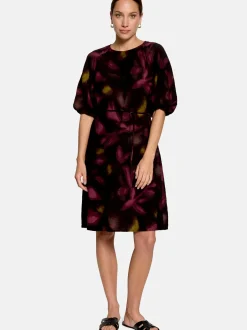 zero Damen Kleid in schwarz