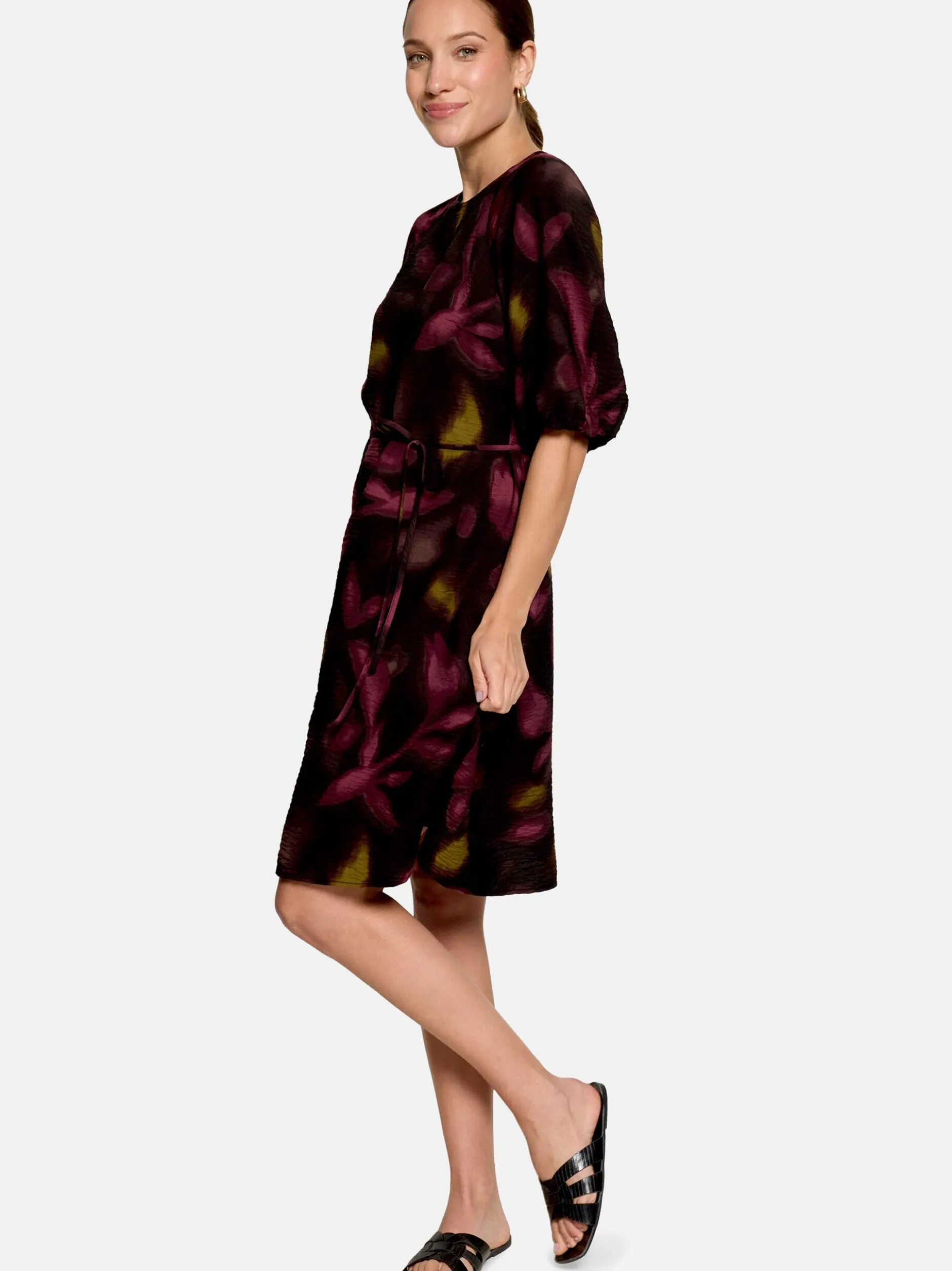 zero Damen Kleid in schwarz