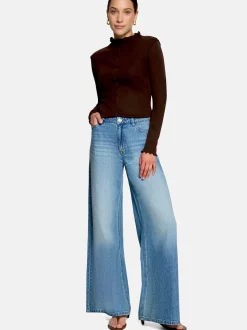 zero Damen Langarmshirt in braun