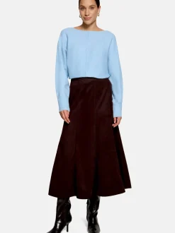 zero Damen Strickpullover in blau