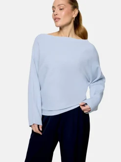 zero Damen Strickpullover in bleached