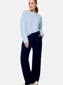 zero Damen Strickpullover in bleached